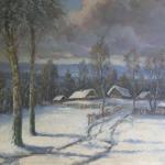 Zimn krajina - Hlubo