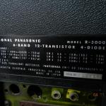 Rdio National Panasonic Model R-3000 1965