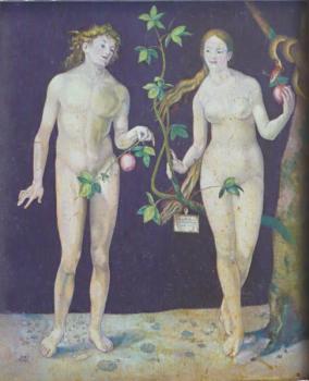 Albrecht Drer - Adam a Eva , kopie