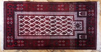 Afghnsk modlitebn koberec 166 x 82 cm