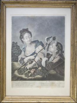 Johann Jacob Haid (17041767): Prodavaka ovoce