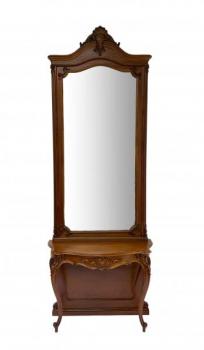 Zrcadlo s konzolovm stolem - Vdesk baroko