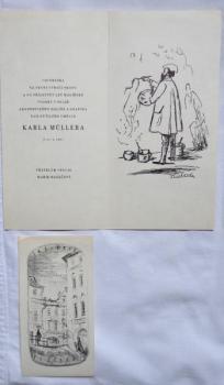Karel Mller - Ex libris, Vzpomnka