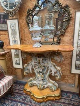 Konzolov stolek v baroknm stylu
