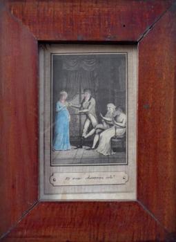 Edme Bovinet ( 1767 - 1832 ) - V lechtickm salon
