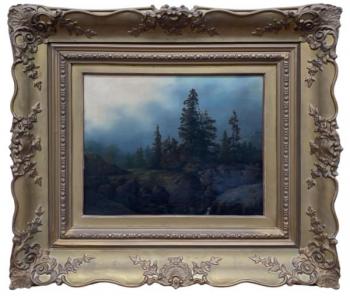 Horsk krajina - 1881 Autor: A. Brodski