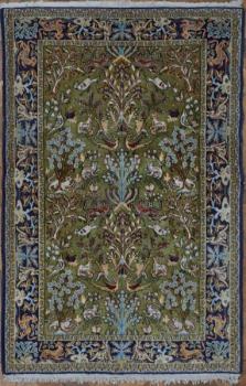 Persk koberec Tabriz Rajsk zahrada 162 X 107 cm