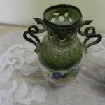 Párové vázy s motivem květin Párové vázy s motivem květin