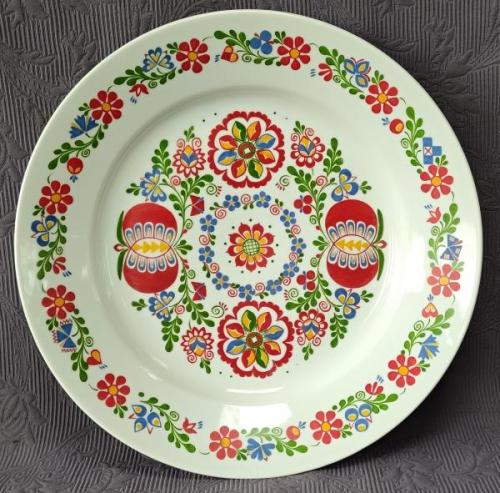 Talíř-Slovácká lidová malírna v Mistříně uKyjova Talíř-Slovácká lidová malírna v Mistříně uKyjova