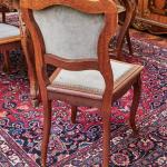 Neorokokové židle z masivního dubu Neorokokové židle z masivního dubu