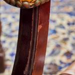 Kožené křeslo k psacímu stolu Chesterfield Kožené křeslo k psacímu stolu Chesterfield