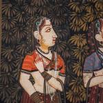 Krišna a pastýřky Krišna a pastýřky