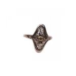 Zlatý prsten s diamantem Zlatý prsten s diamantem