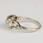 Zlatý prsten s diamanty Zlatý prsten s diamanty