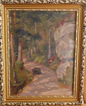 Skály v lese - Anastázius Papáček Skály v lese - Anastázius Papáček