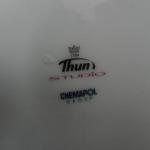 Zlacená porcelánová váza - Klášterec, Thun Studio Zlacená porcelánová váza - Klášterec, Thun Studio