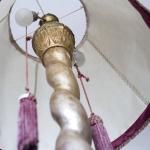 Detail starožitné lampy Detail starožitné lampy