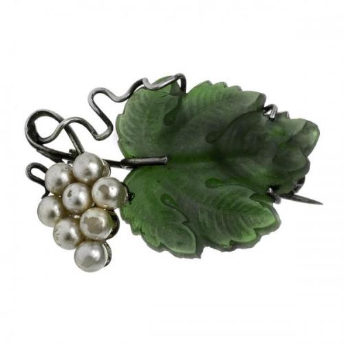 Stříbrná brož Stříbrná brož