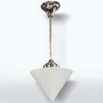 Funkcionalistický závěsný lustr, 1935 Funkcionalistický závěsný lustr, 1935