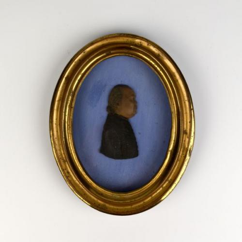 Biedermeierová miniatura, 1830 Biedermeierová miniatura, 1830