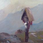 Boží muka a Pohled na hrad Trosky (oboustranný) Boží muka a Pohled na hrad Trosky (oboustranný)