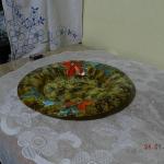 Keramický servírovací talíř Keramický servírovací talíř