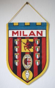Fotbalová vlaječka AC Milán Fotbalová vlaječka AC Milán