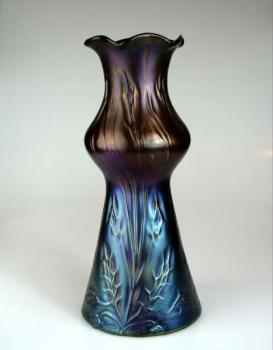 Secesní váza sklárny Rindskopf Secesní váza sklárny Rindskopf