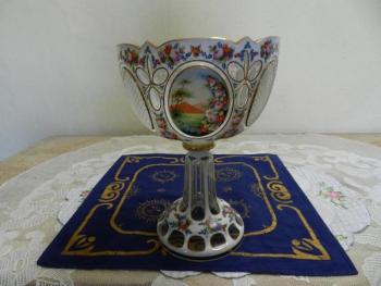 Přejímaný nástolec / mísa - Nový Bor Přejímaný nástolec / mísa - Nový Bor