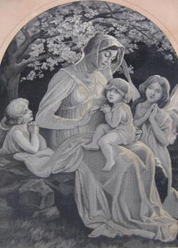 Gobelín - Sakrální námět (Francie) Gobelín - Sakrální námět (Francie)