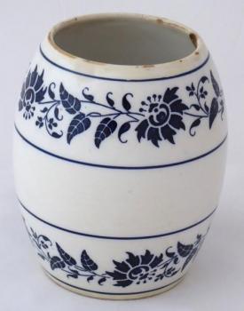 Soudkovitá nádoba s modrotiskem - Rudolf Dittmar,  Soudkovitá nádoba s modrotiskem - Rudolf Dittmar,