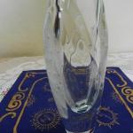 Autorská váza z hutního skla - Paleček, Škrdlovice Autorská váza z hutního skla - Paleček, Škrdlovice