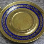 Empírový zlacený hrnek na nožičkách - Karlsbad Empírový zlacený hrnek na nožičkách - Karlsbad