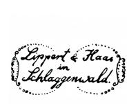 Tištěná značka Lippert & Haas in Schlaggenwald, 1830-1846 Tištěná značka Lippert & Haas in Schlaggenwald, 1830-1846