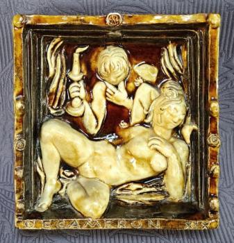 Erotický motiv III., zn. Decameron  Erotický motiv III., zn. Decameron