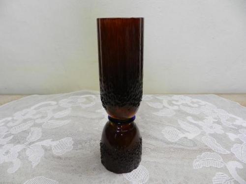 Oboustranná autorská váza, přejímané sklo - Čechy Oboustranná autorská váza, přejímané sklo - Čechy