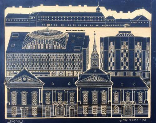 Jasinský M : Brno , dat. 1972 Jasinský M : Brno , dat. 1972