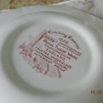 Talíře Staffordshire England 2 kusy Talíře Staffordshire England 2 kusy