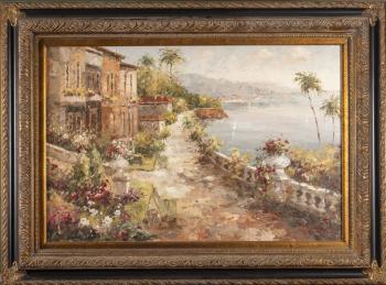 258. Přímořské uličky - párové obrazy 258. Přímořské uličky - párové obrazy