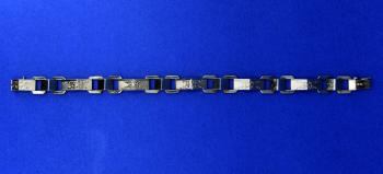 Zlatý článkový náramek Zlatý článkový náramek