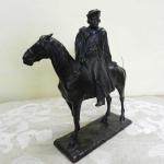 Bronzová socha, jezdec na koni - Rakousko-Uhersko Bronzová socha, jezdec na koni - Rakousko-Uhersko