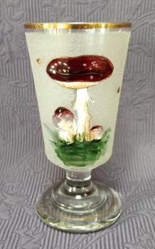 Sklenice - grogovka, lesní motiv, houby II. Sklenice - grogovka, lesní motiv, houby II.