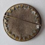 Miniatura dívky s růží - brož Miniatura dívky s růží - brož