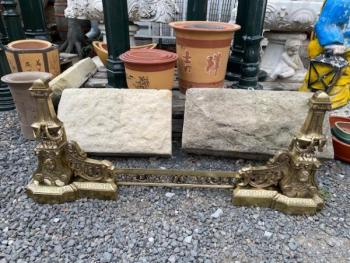 Ozdoby ke krbu mosazné  Ozdoby ke krbu mosazné