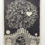 Rudolf Broulím - Dvě exlibris, Oznámení, Hermi van Rudolf Broulím - Dvě exlibris, Oznámení, Hermi van