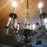 Lustr dřevo-kov Lustr dřevo-kov