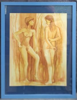 Grulich - Akt dívek, dat. 1985  Grulich - Akt dívek, dat. 1985