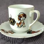 Šálek s podšálkem, zn. Victoria  Šálek s podšálkem, zn. Victoria