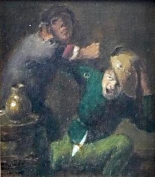 dle Adriaena Brouwera - Rvačka dle Adriaena Brouwera - Rvačka