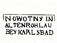 Nowotny in Altenrohlau bey Karlsbad, 1838-1884 Nowotny in Altenrohlau bey Karlsbad, 1838-1884